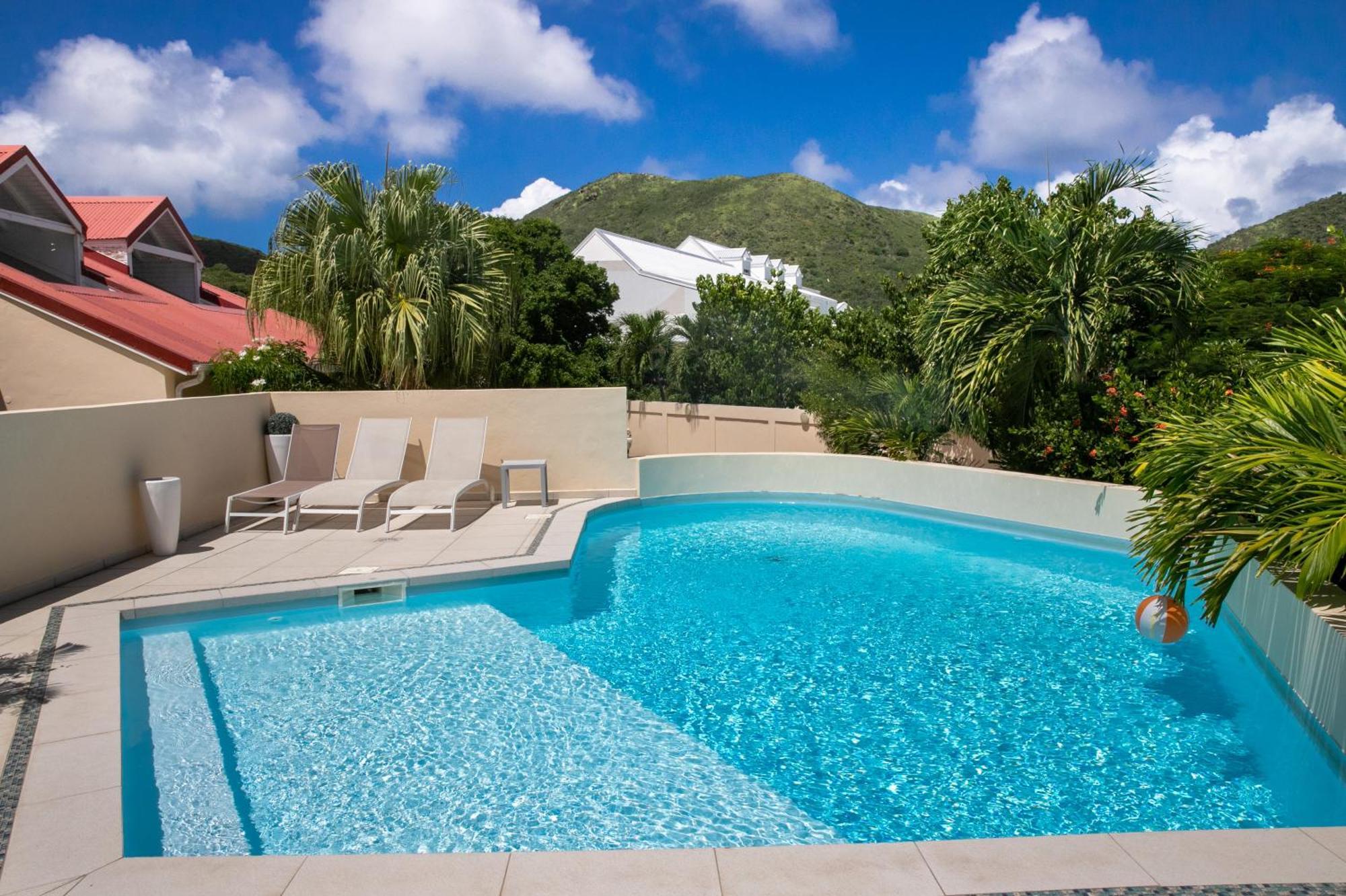 Beautiful Suite S12 With Pool And Sea View Cul de Sac Екстериор снимка